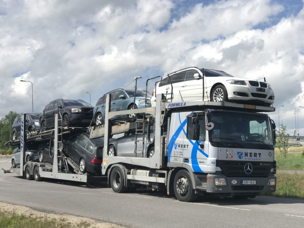 Cargo expedition in Frankfurt, Germany