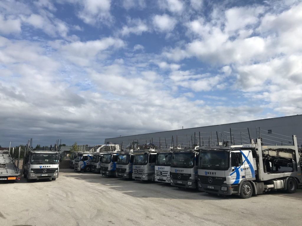 Cargo expedition in Hamburg, Germany